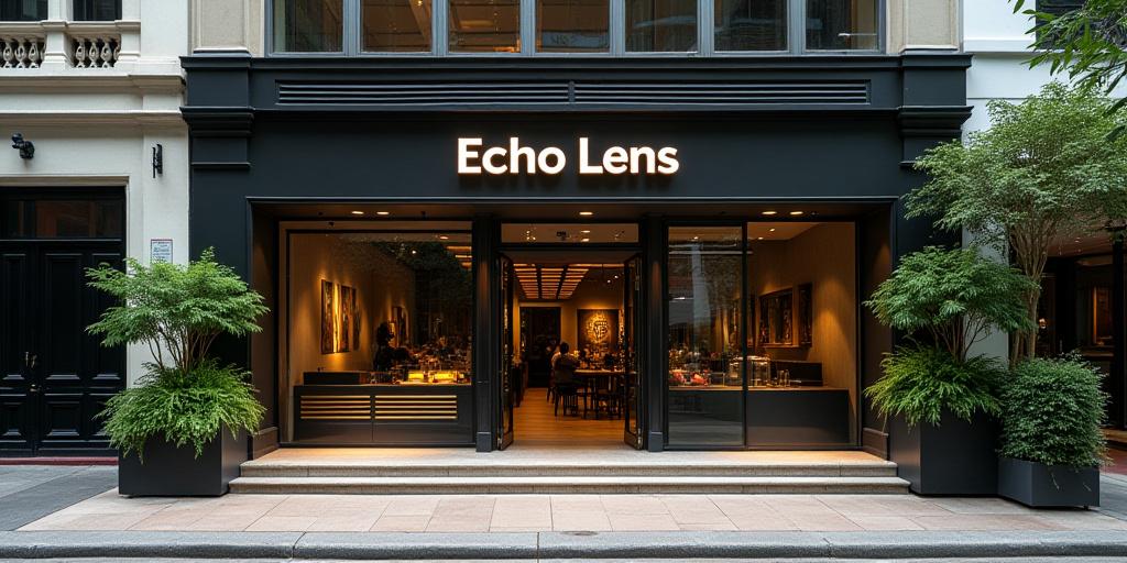 The exterior storefront of Echo Lens on Tanjong Pagar Road.